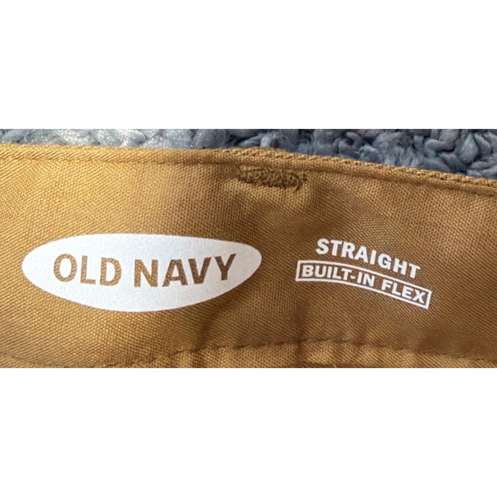 Old Navy Pants BOYS 10 Brown Built-In Flex Reinforced Knees Straight Leg