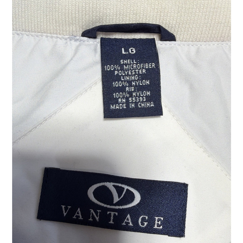 Auburn Tigers Vintage L 1/4 Zip Convertible Windbreaker Jacket/Vest Vantage