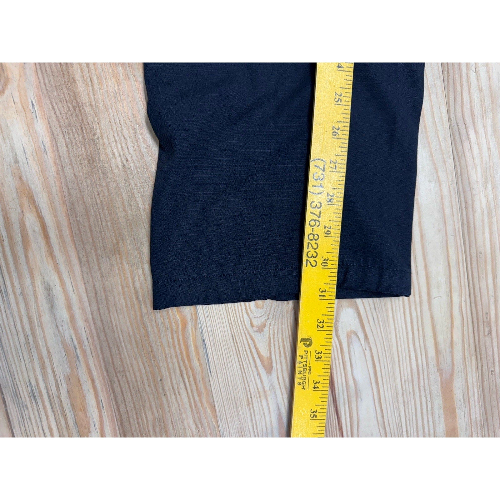 Tactical Midnight Navy TDU Shirt and Pant Set, Sz 2XL Shirt 31.5-35 Adj