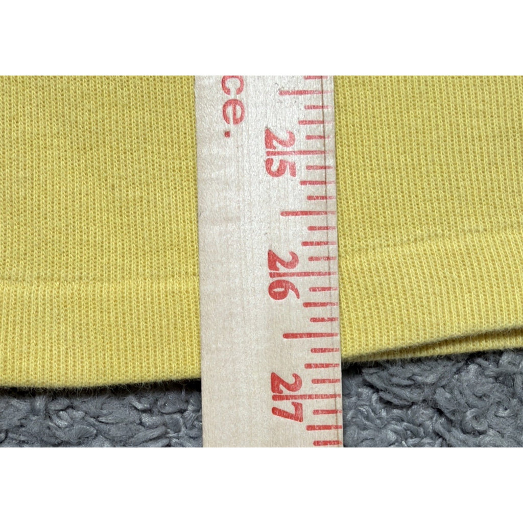 Polo Ralph Lauren Sweater Mens XL Yellow Estate Rib Quarter Zip Pullover/ Spot