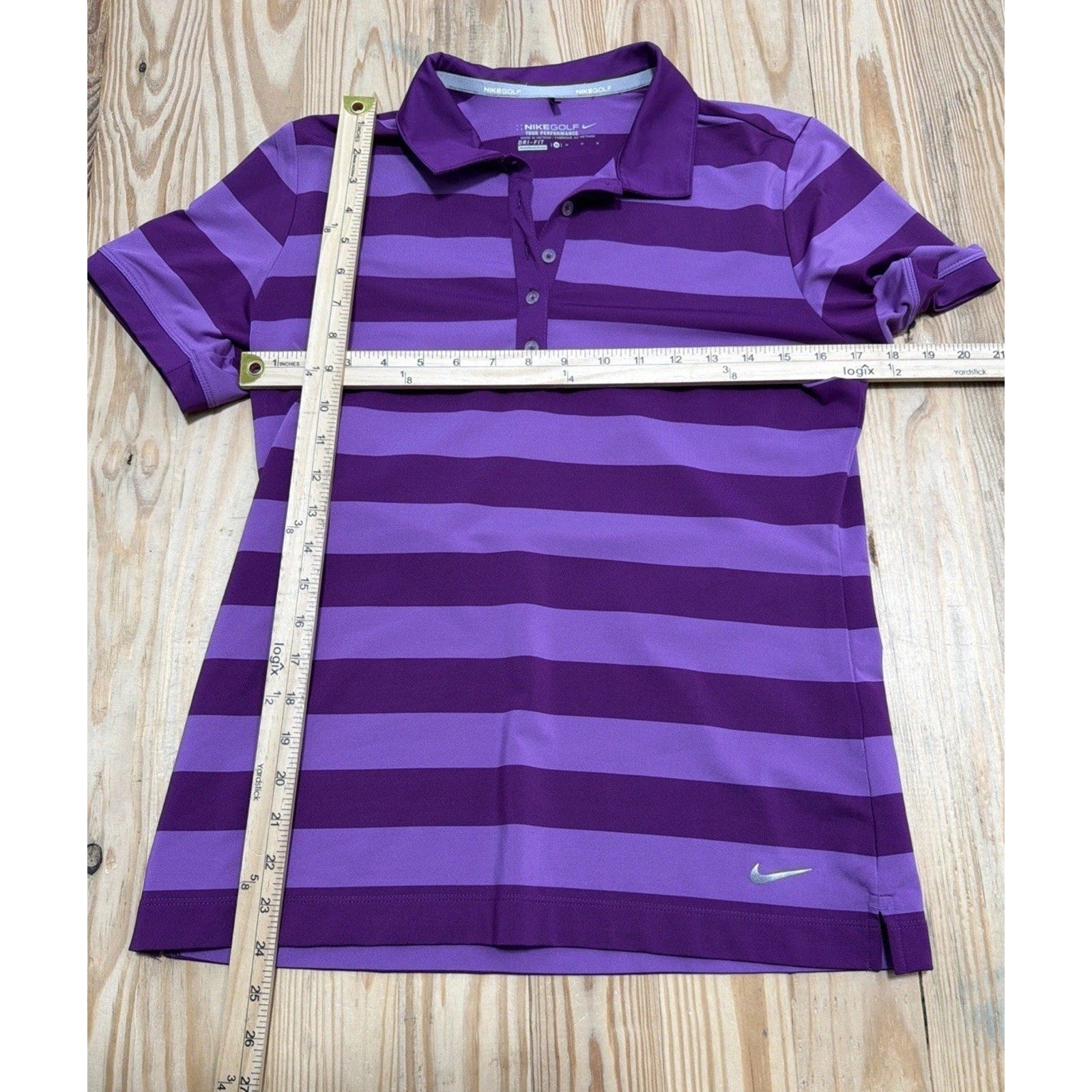 New Nike Golf Tour Performance Top Women’s M Purple & Lilic