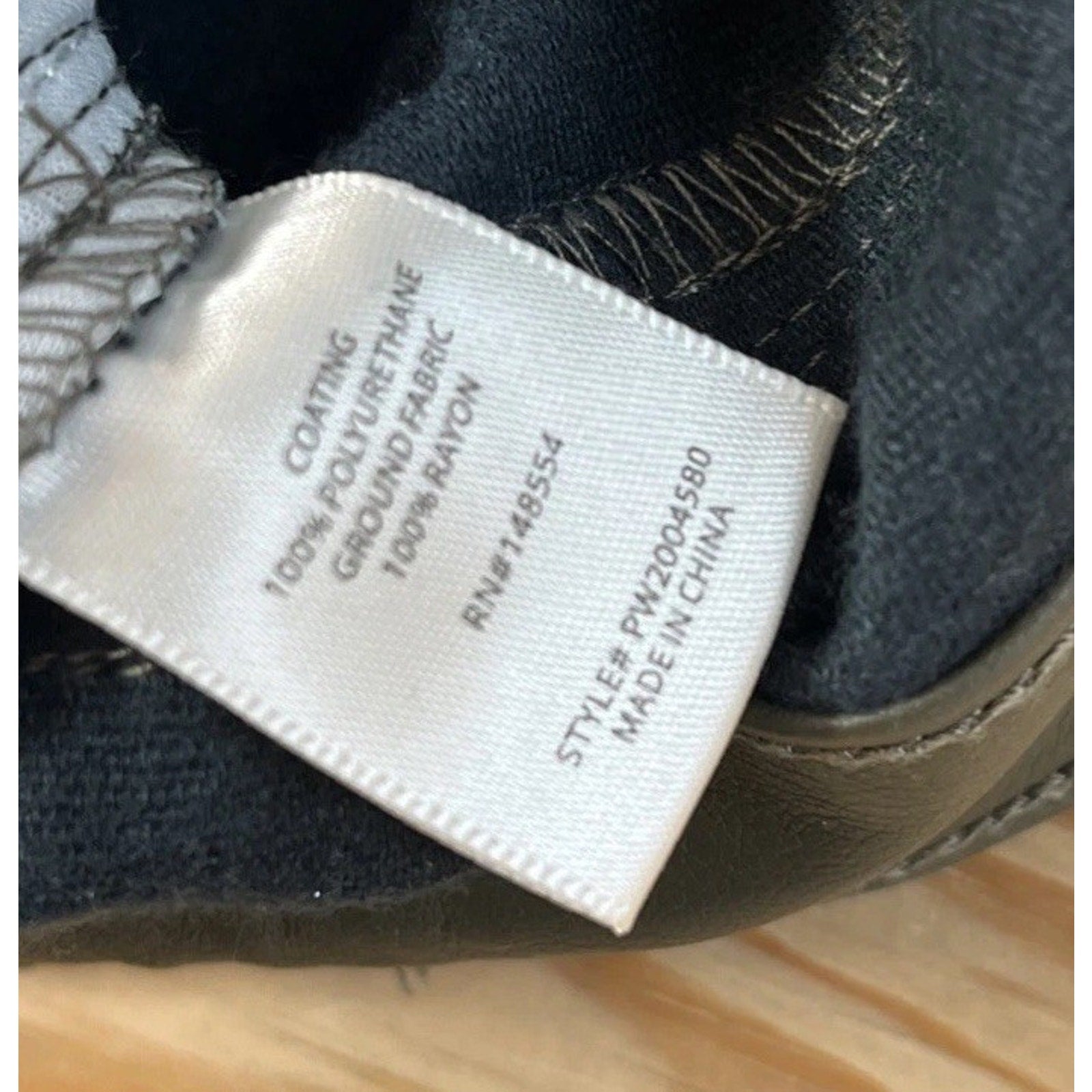 Tgla Womens Vegan Leather Cargo Straight Leg Olive Green Pants New Size 5/27