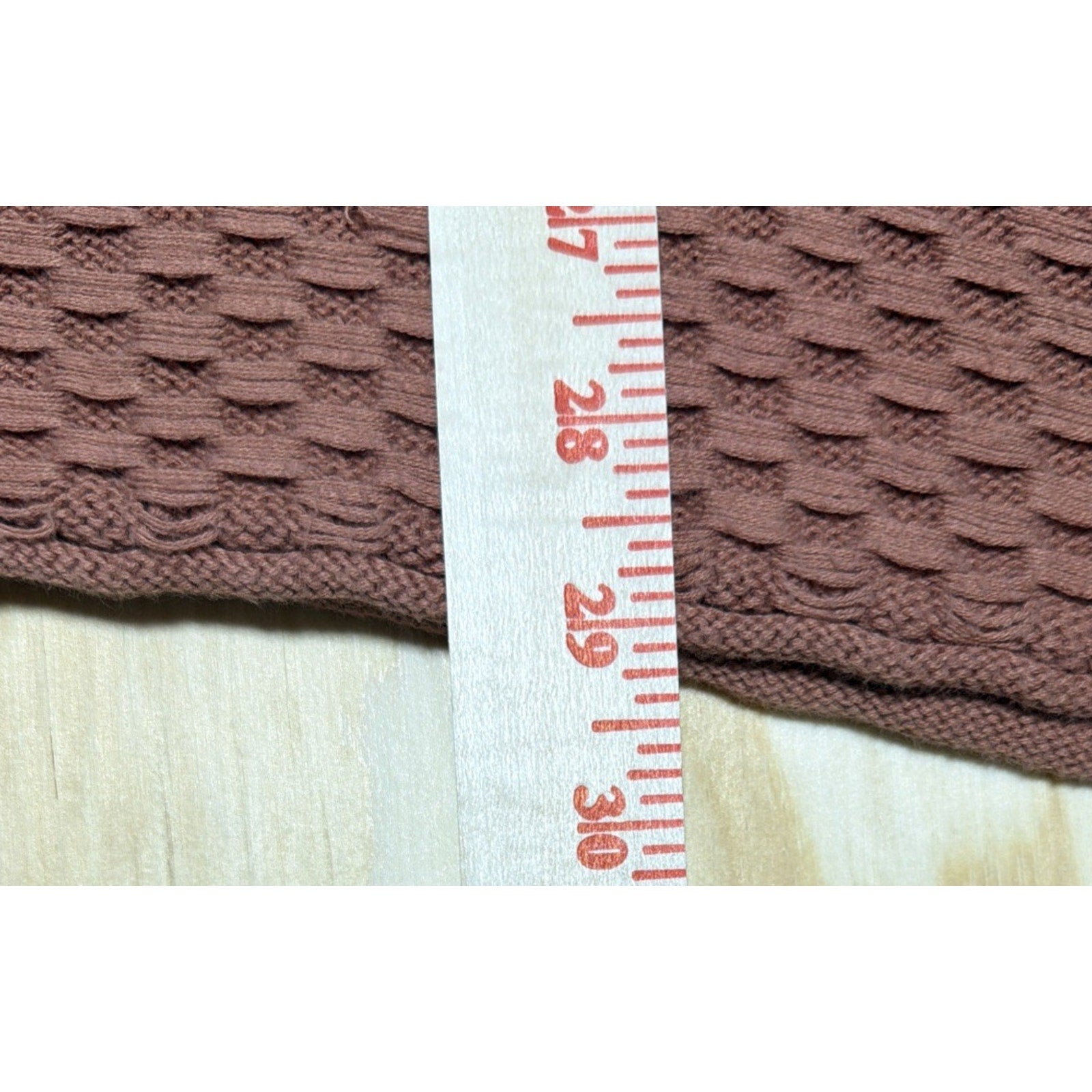 Anthropologie Easel Boho Textured knit Crochet Sweater Tunic Bell sleeves S/M