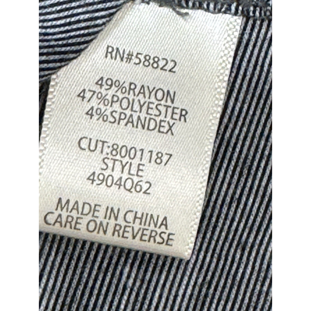 Max Studio Maxi Dress L Gray Striped Sleeveless Empire Waist Boho Stretch Knit