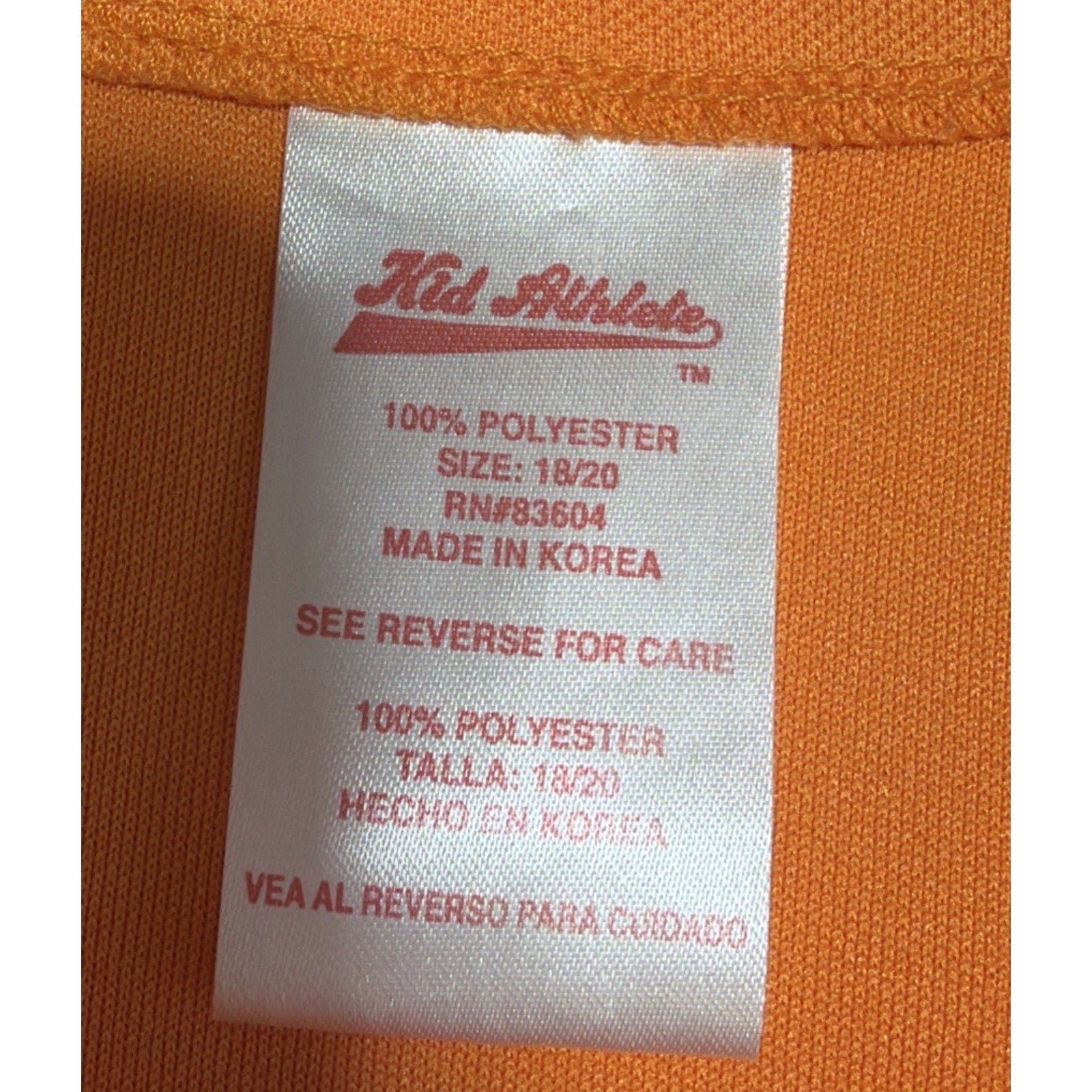 Tennessee Volunteers Youth XLT 18-20 Stitched Baseball Jersey NCAA Orange White