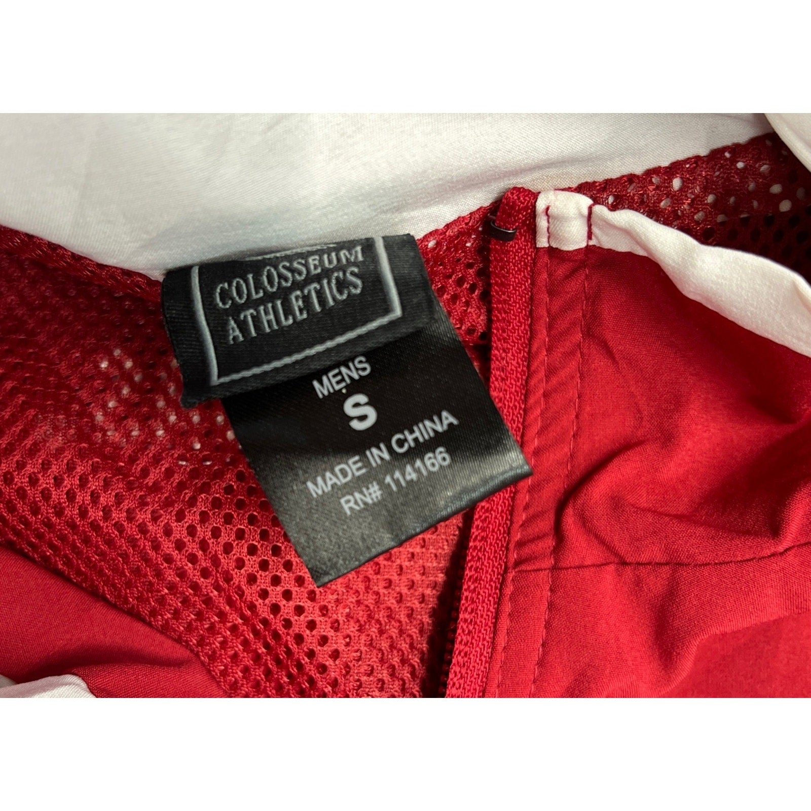 NWT COLOSSEUM ATHLETICS 20th ANNIVERSARY ARKANSAS Razorbacks Full ZIP Jacket S