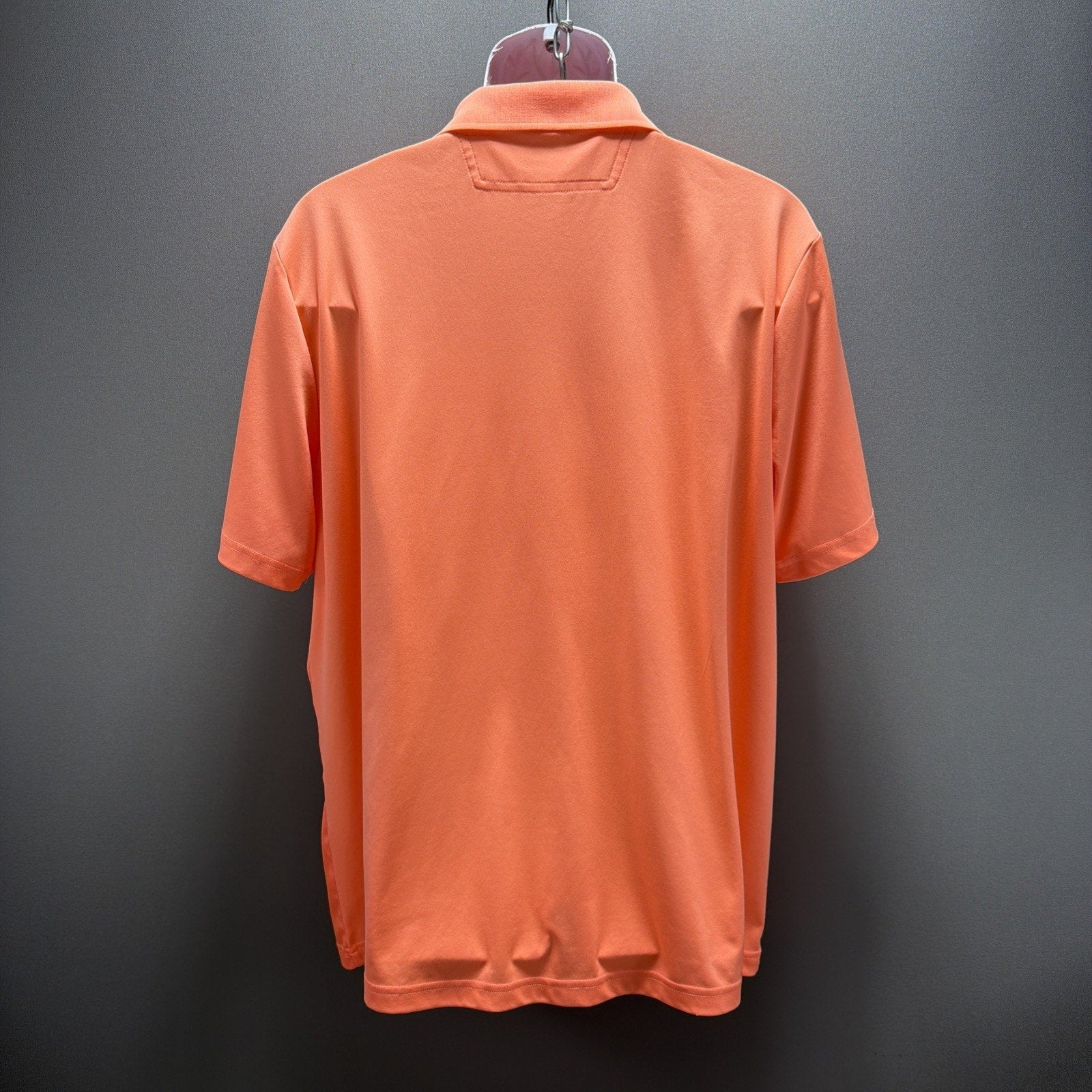 FILA Athletic Fit Sport Golf Performance Mens Polo Shirt Size XL Bright Orange