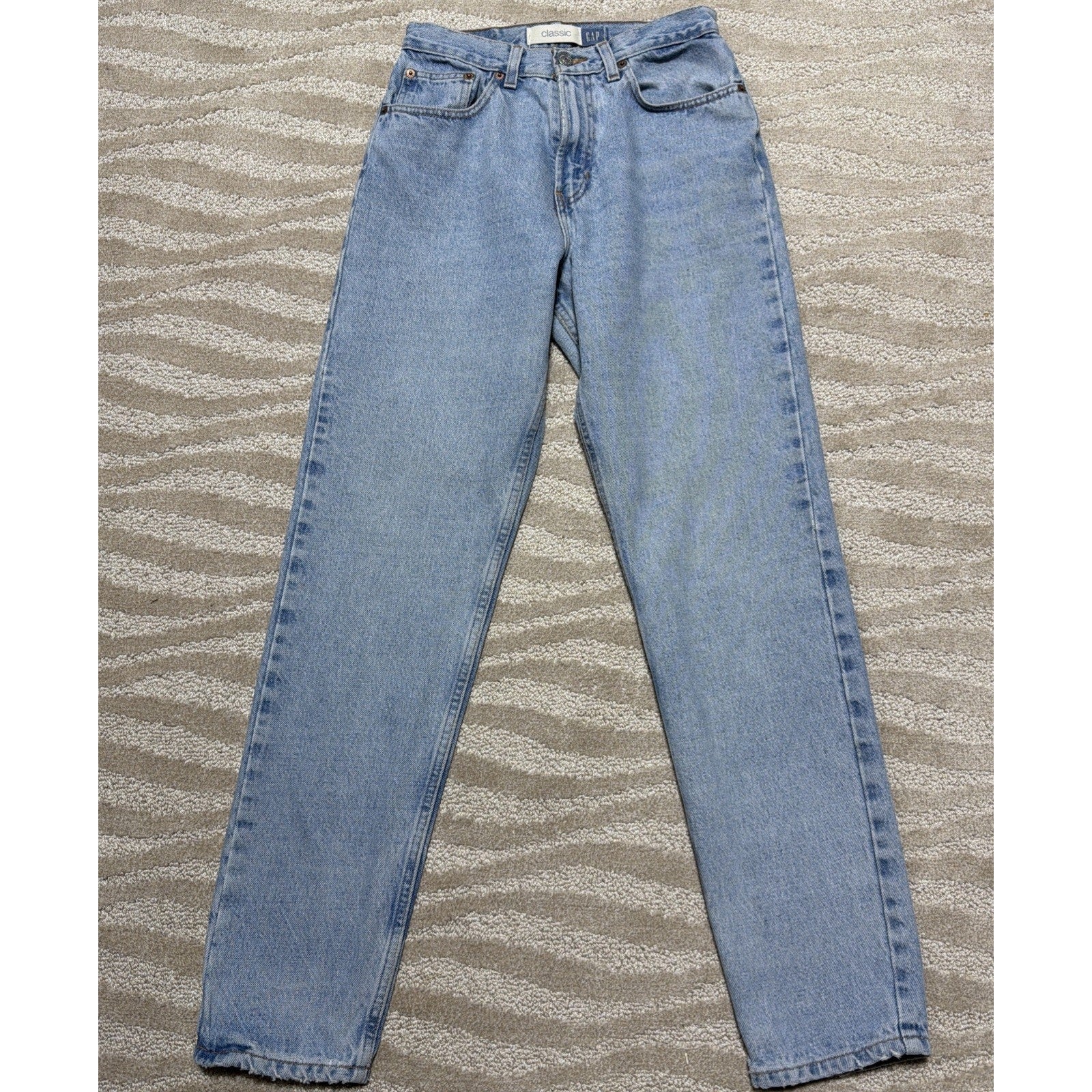 Vintage Y2K GAP Jeans Women's Classic Fit Size 6 Tapered 27x31