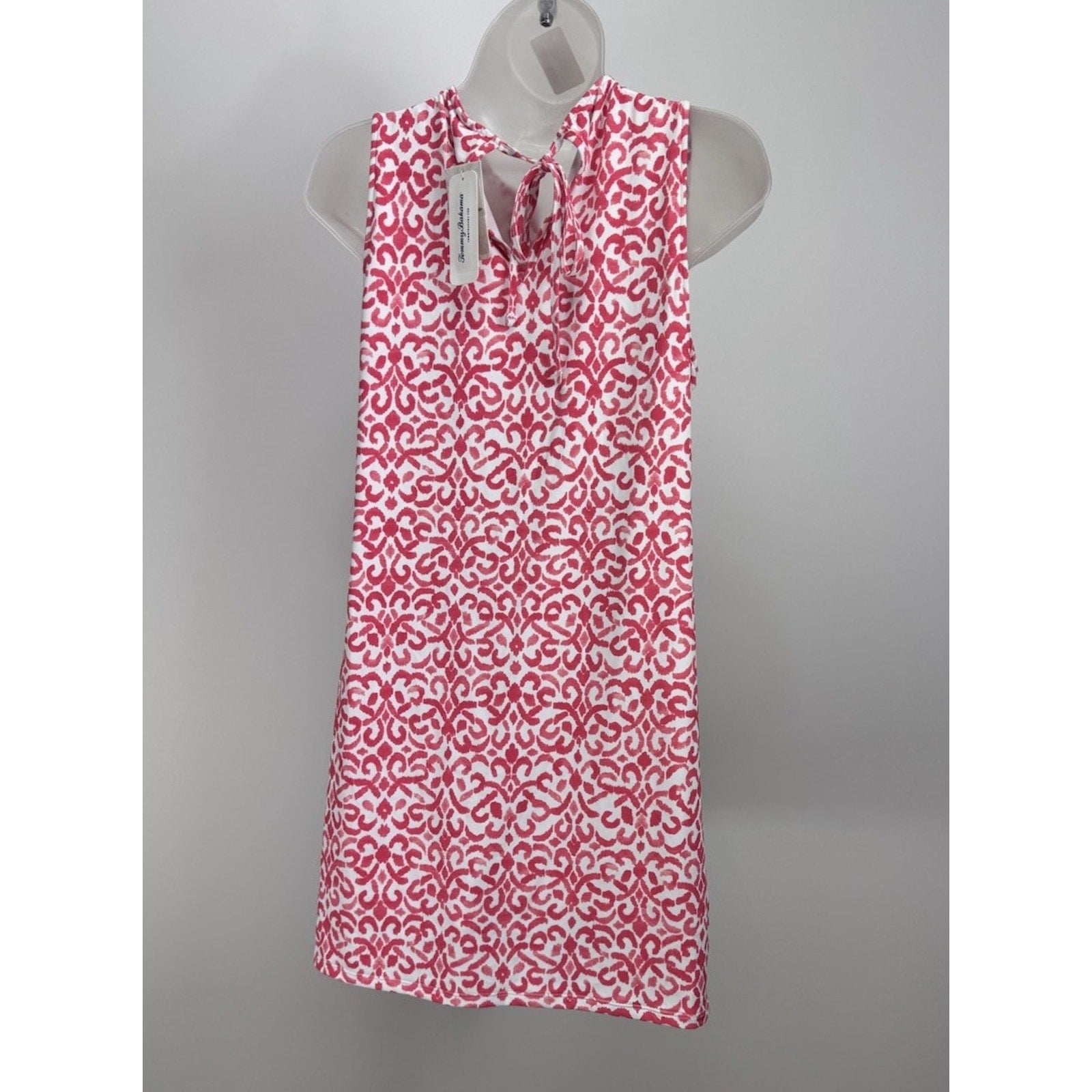 TOMMY BAHAMA BIMINI IKAT COWL NECK AMARANTH WOMEN DRESS SIZE X-SMALL BRAND NEW