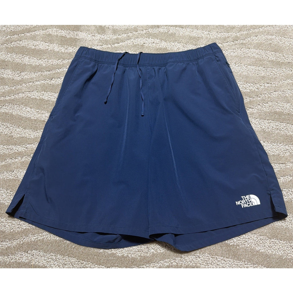 Mens M The North Face Wander Running Hiking Active Shorts - Blue