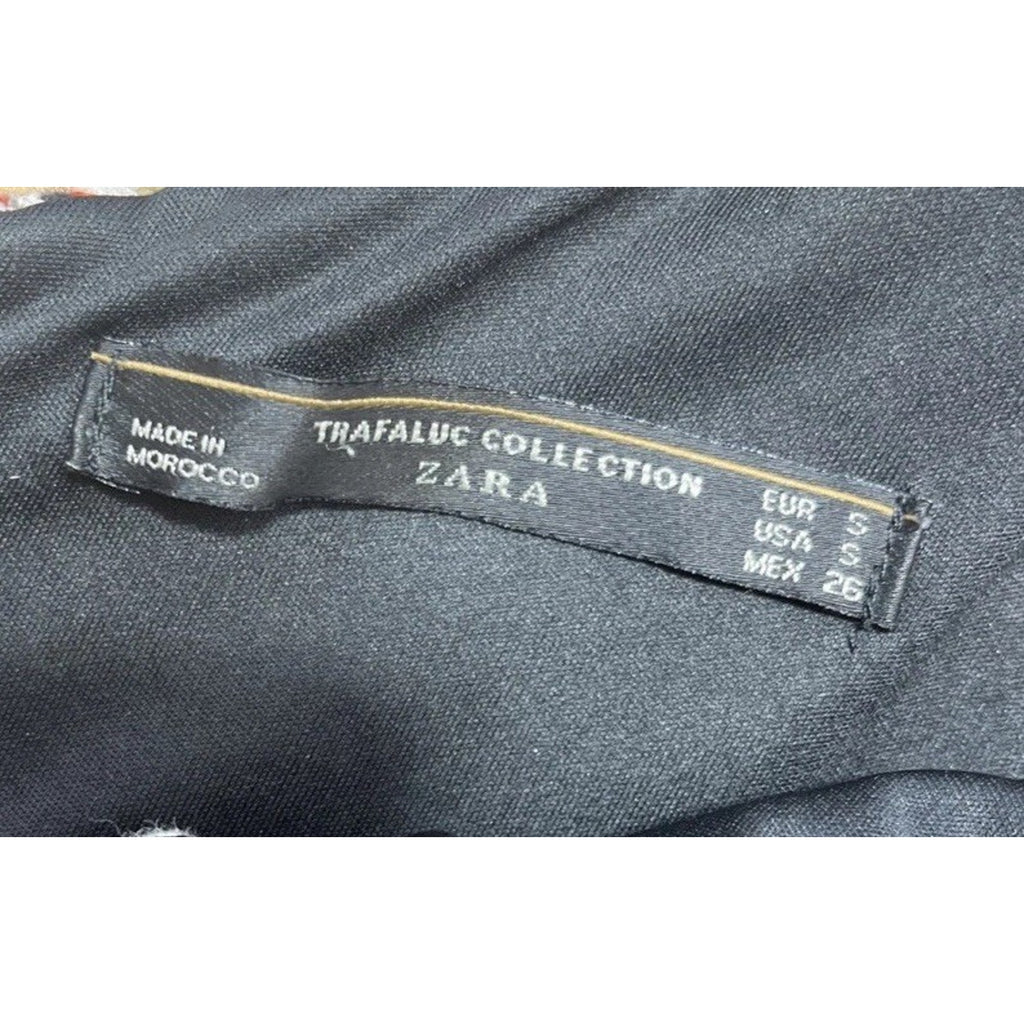 Zara Trafaluc Collection Romper Women Small Striped Cutout Mini