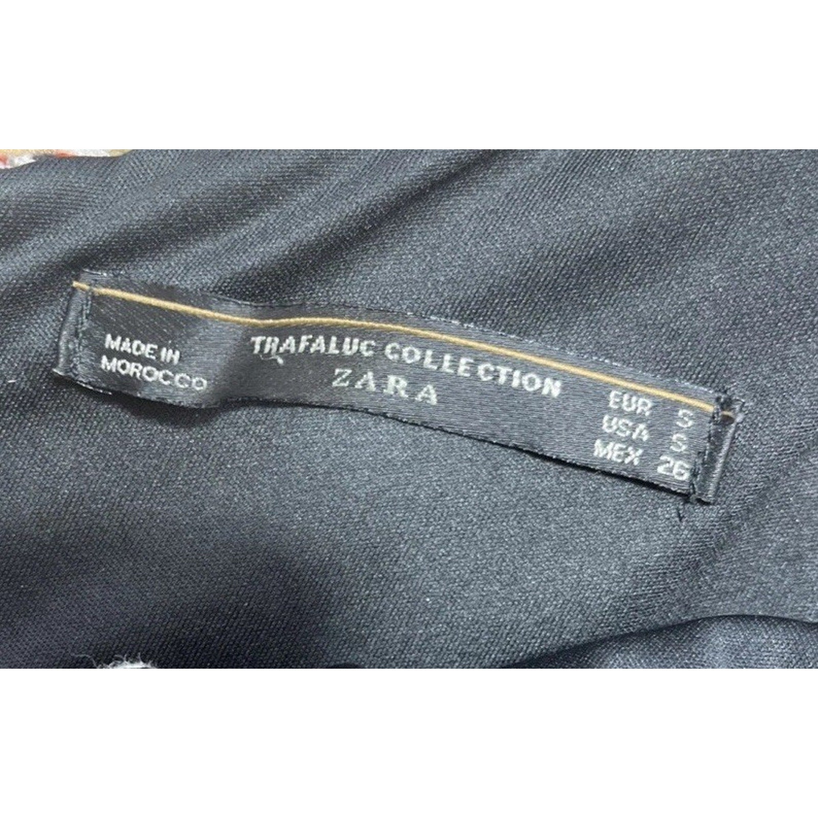 Zara Trafaluc Collection Romper Women Small Striped Cutout Mini