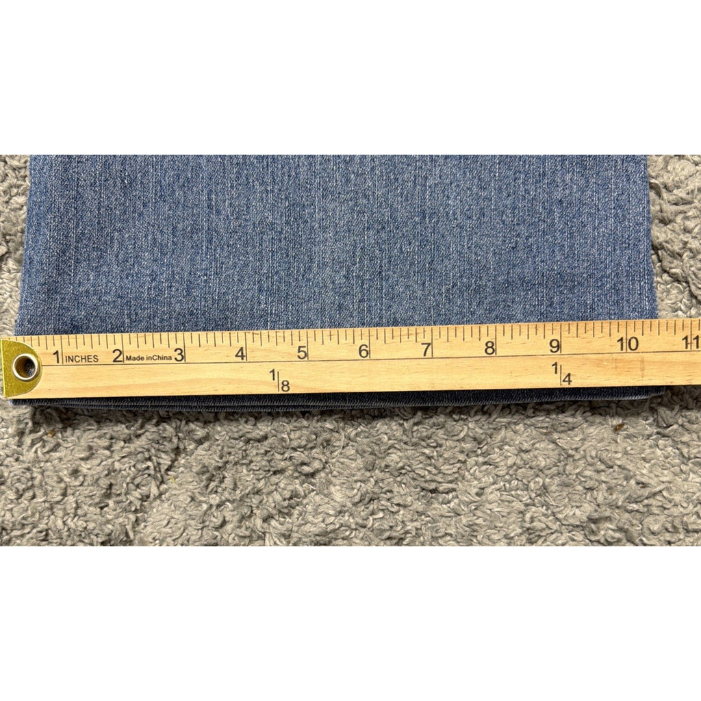 Tinseltown Women Jeans Size 13/32 Blue High-Rise Flare Summer Wash Stretch Denim