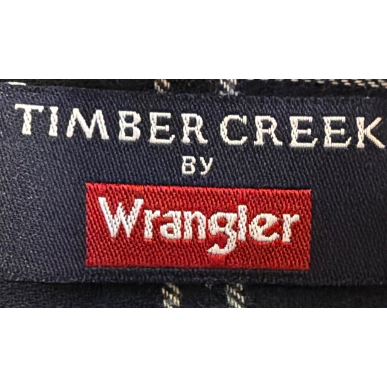 WRANGLER Western Shirt Timber Creek Tartan Blue Flannel Cotton Size XL