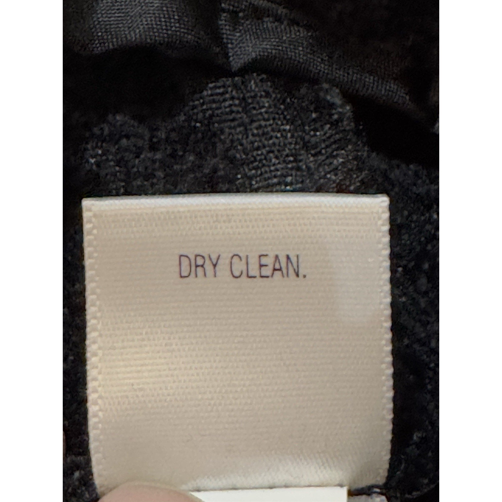 Croft & Barrow Brushed Corduroy Blazer Jacket Women's Large Black