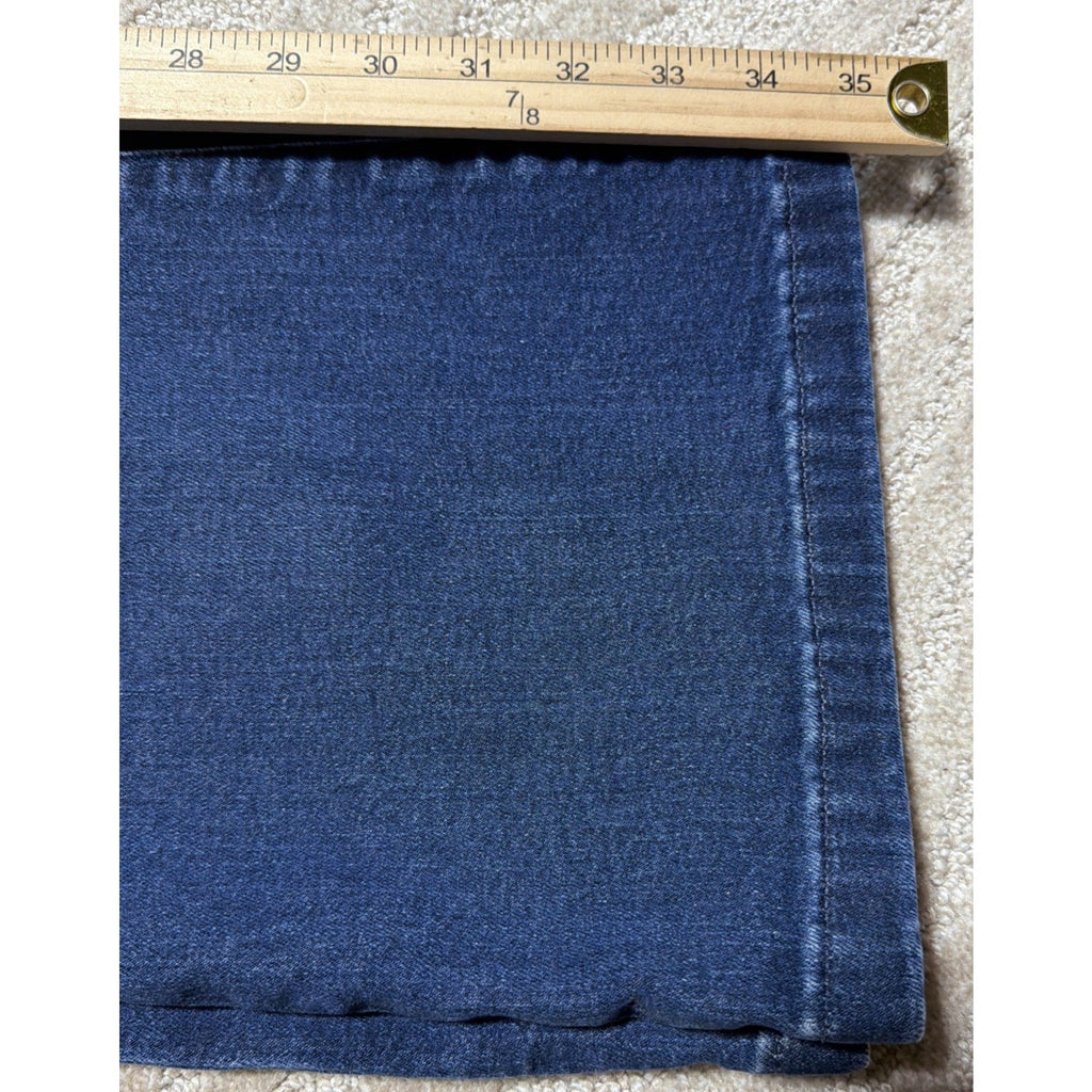 Gap '70s Flare High Rise Jeans Womens 29/8 T Blue Stretch Pockets Boho NWOT