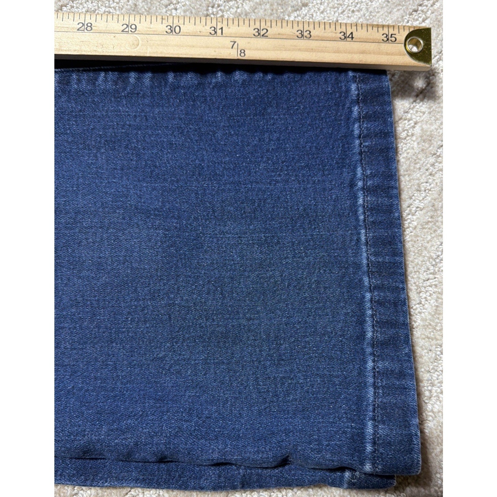 Gap '70s Flare High Rise Jeans Womens 29/8 T Blue Stretch Pockets Boho NWOT