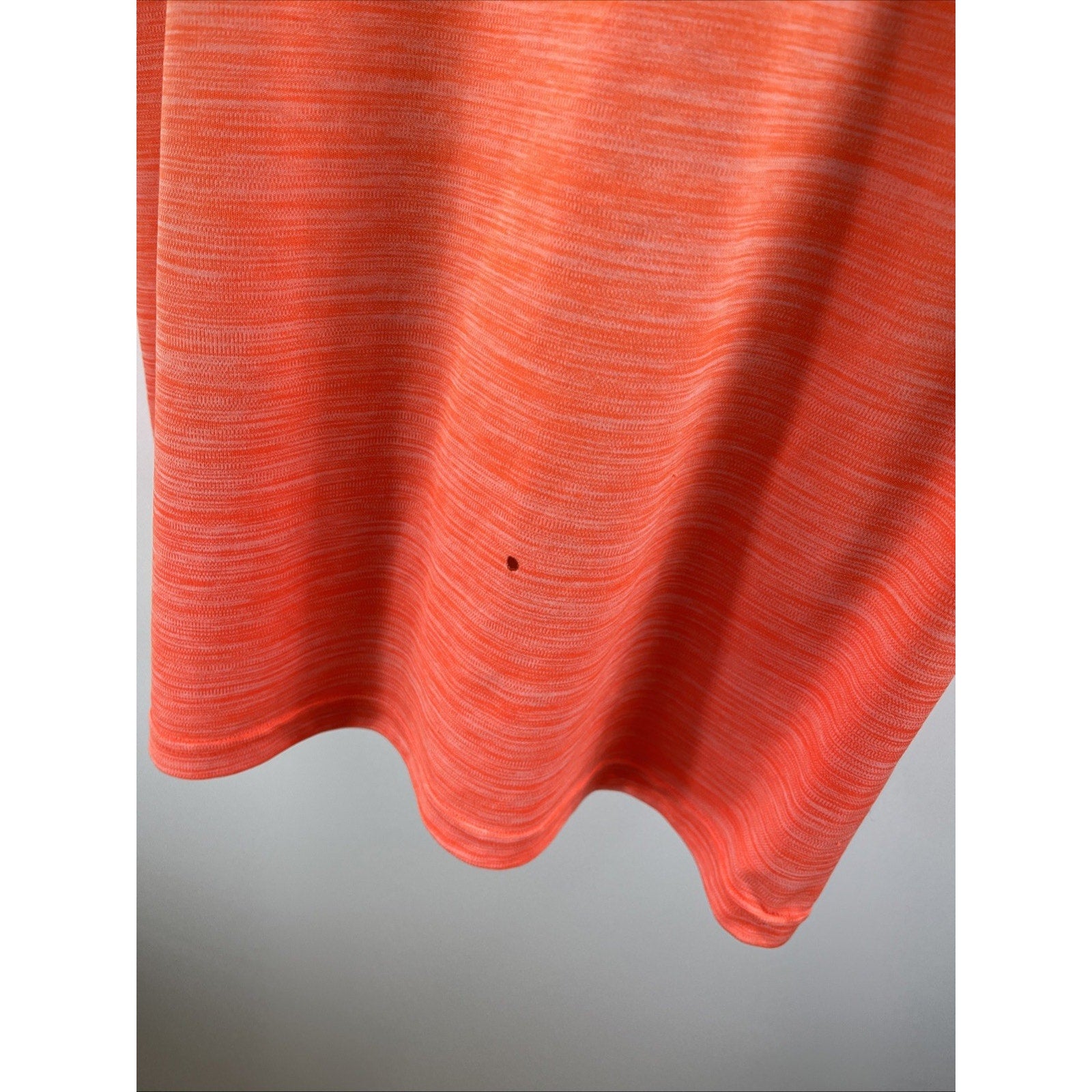 Under Armour Men's Fitted Heat Gear T Shirt Bright Tangerine Orange 2XL