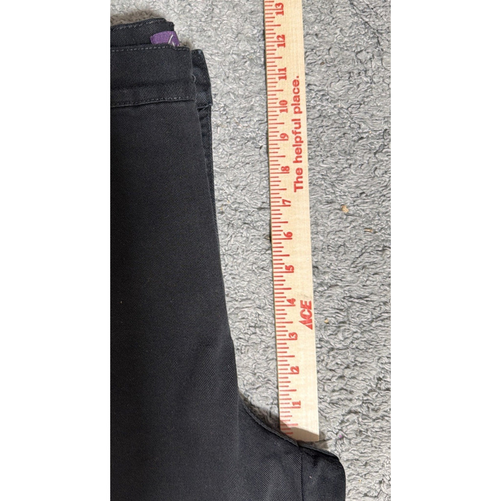 Gloria Vanderbilt Amanda Classic Rise Tapered Jeans Womens Size 10L Black Denim