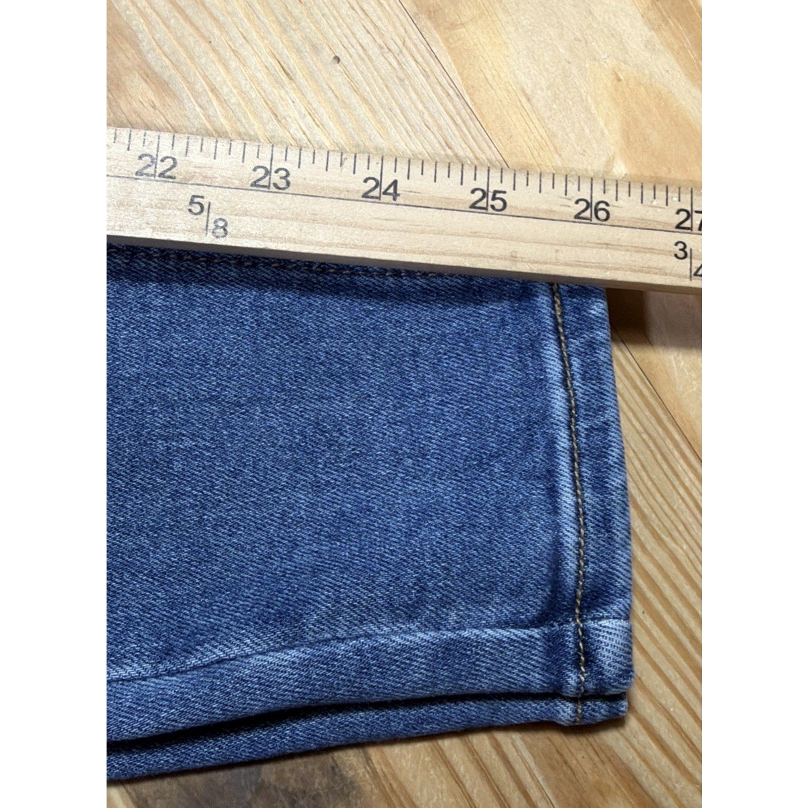 Wax Jean Women's Size 11/30 Hi-rise Skinny Distressed Stretch Denim Jeans