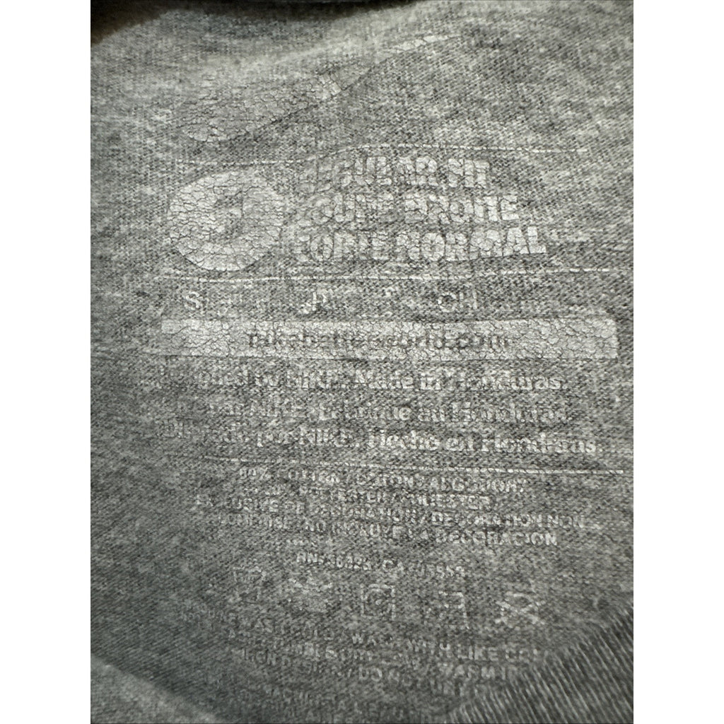 Pittsburgh Steelers Men's S Gray Graphic T-Shirt, Circa 1961 Worker on I-Beam