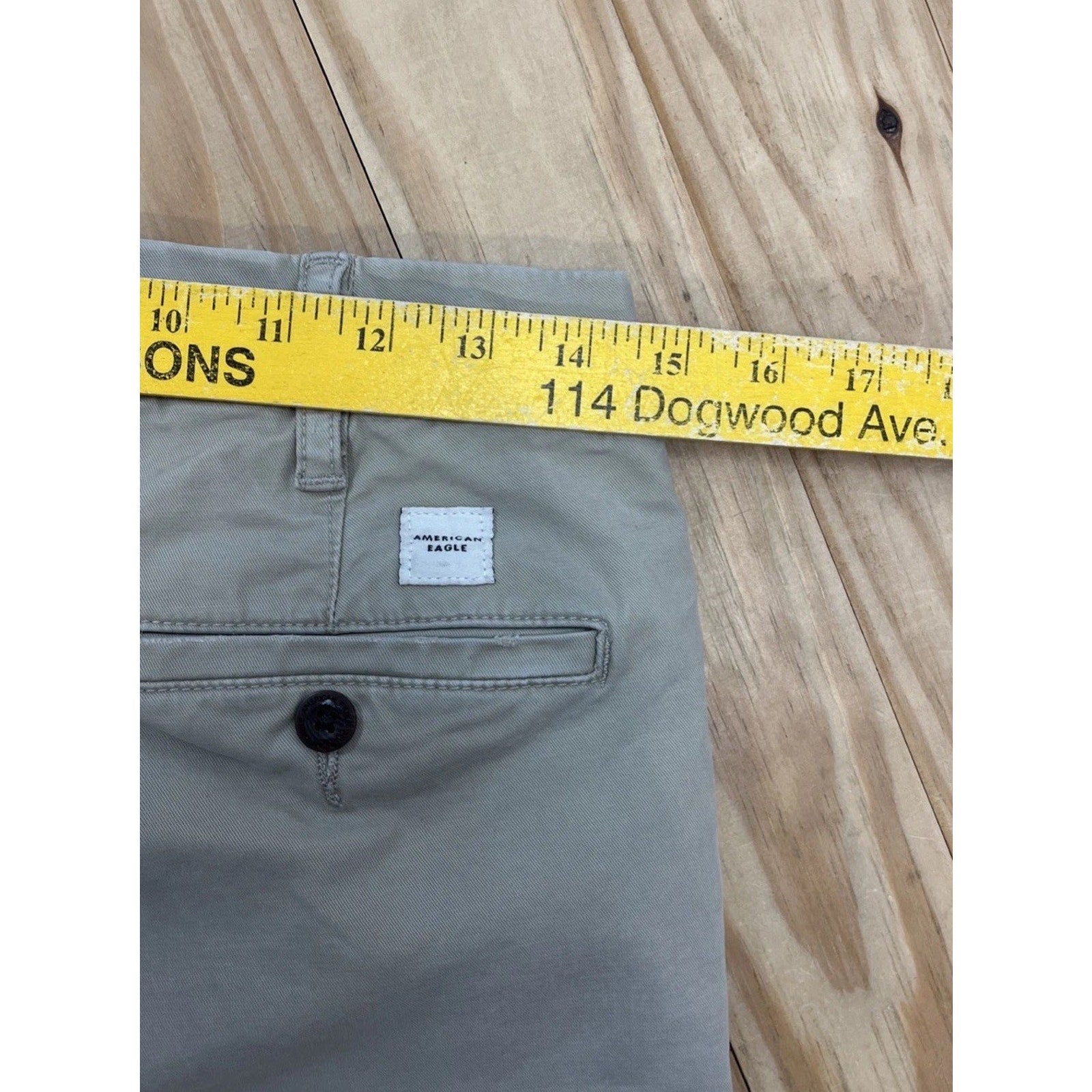 American Eagle Jeans Mens 28x28 Beige Athletic Fit Flex Stretch Straight Denim