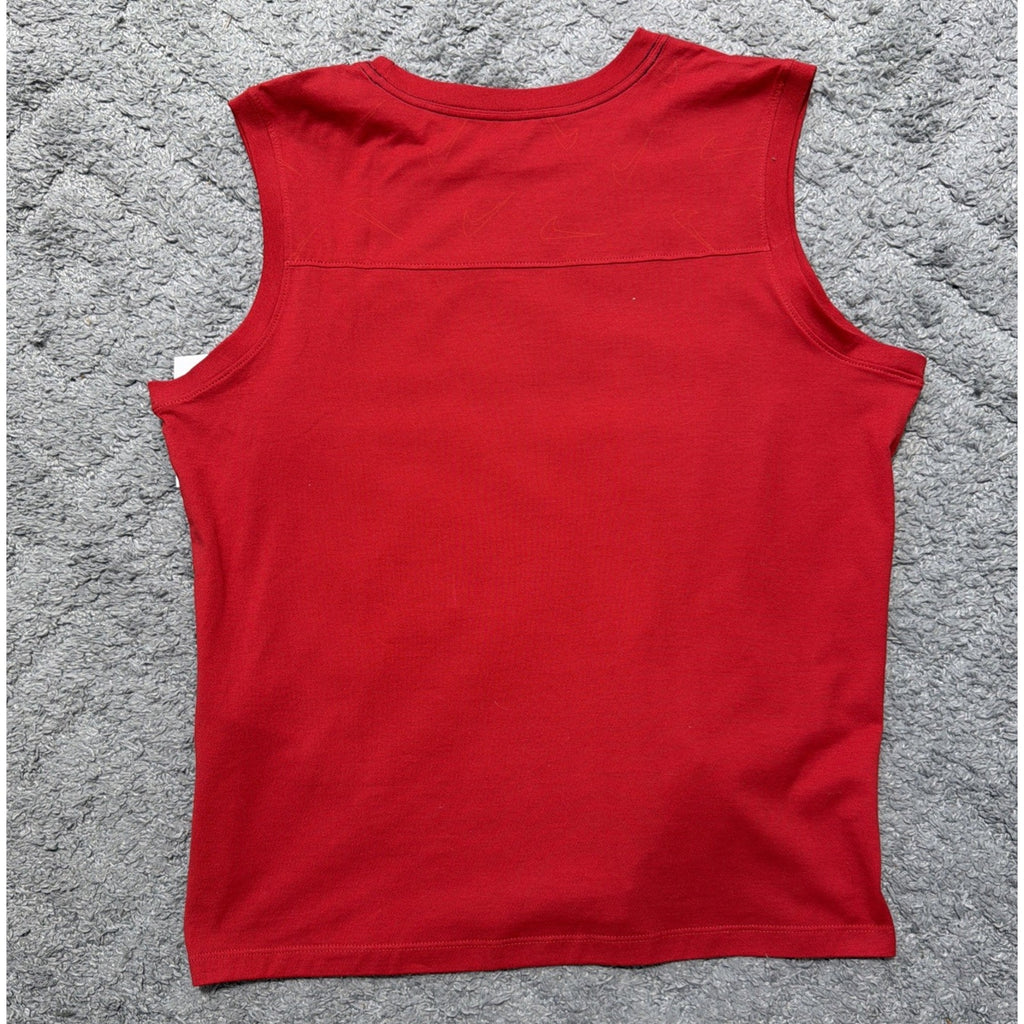 Nike St. Louis Cardinals Tank Top Women's M Red All Over Print NWT MLB NKMX-036N