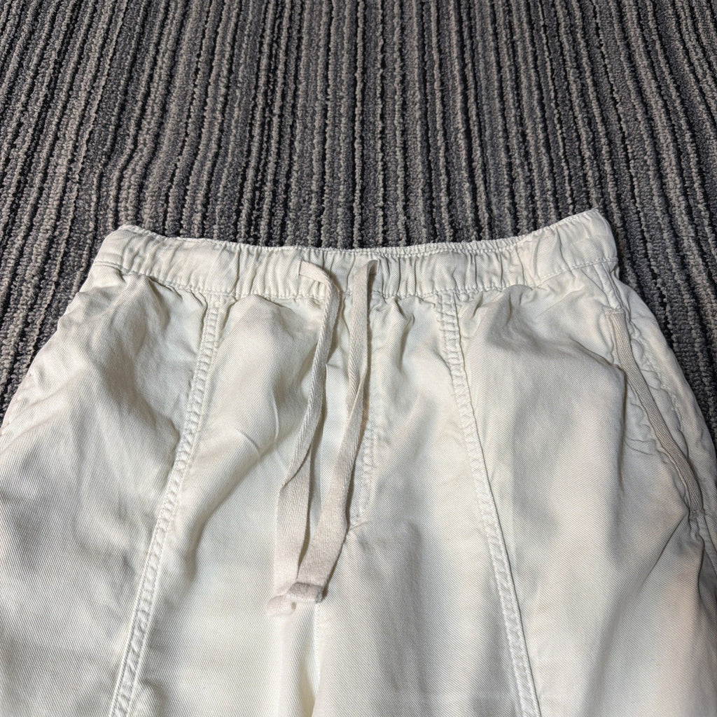 Zara Women's Balloon Tapered Leg Biege High Waisted Pants Size Medium