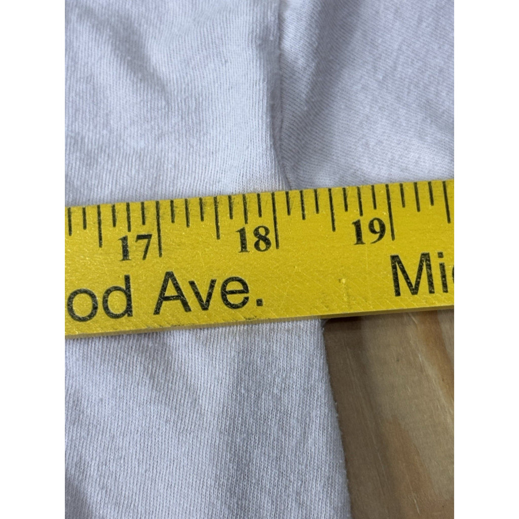 Guns N Roses Music Band Tee Women Large Pink Big Front Graphic Roses Thorns