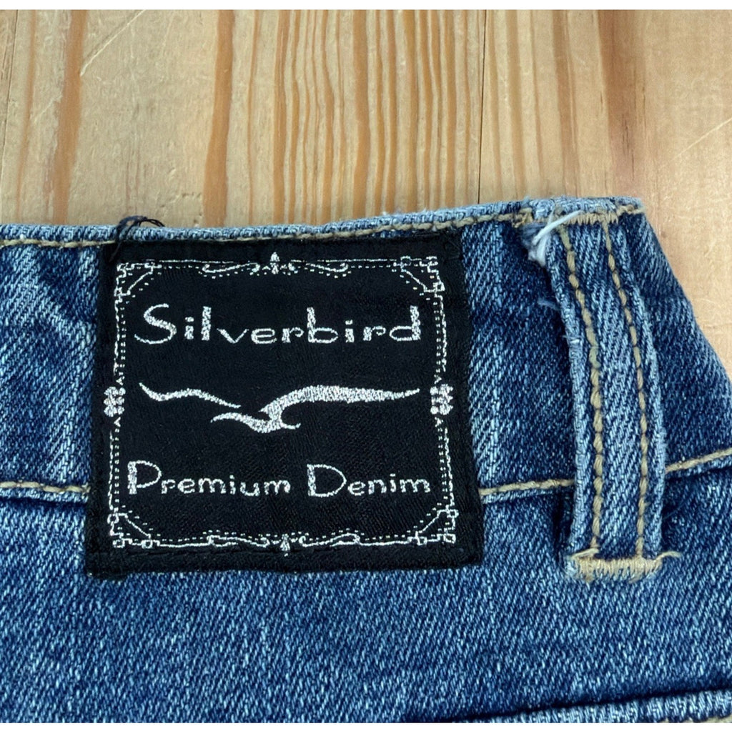Denim Jeans Silverbird Premium Bootcut Med Wash Mid Rise size 4 30x32