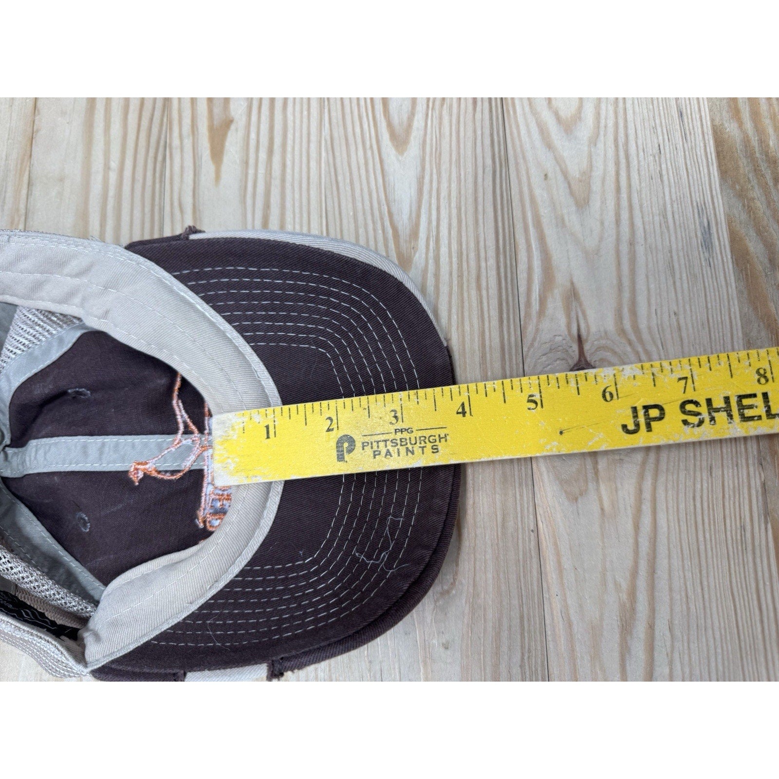 Uplanders Warehouse Strapback Hat Brown One Size I Chase Tail Outdoor