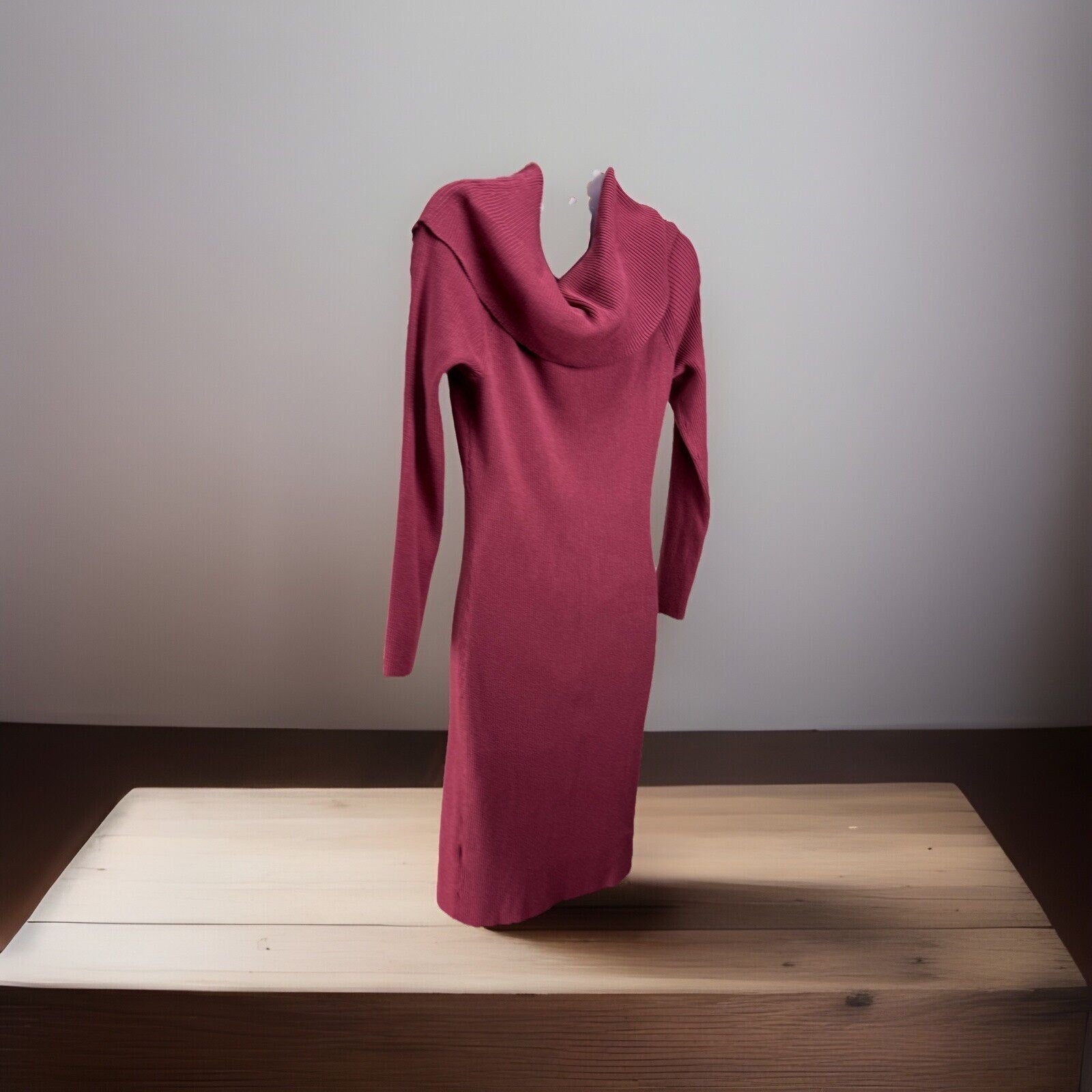 Almost Famous Plum off the shoulder sweater dress size 2X