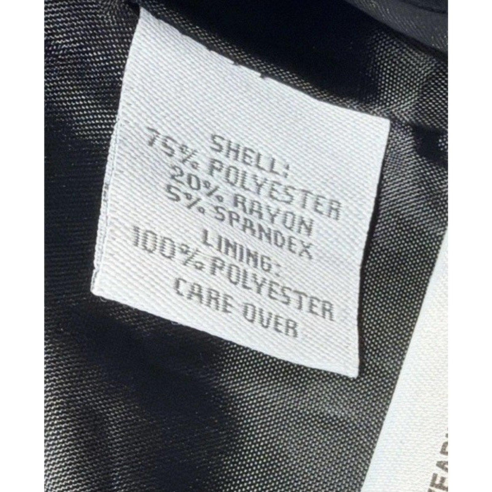 New Womens Black Relativity Flat Front Lined Skirt Size 12