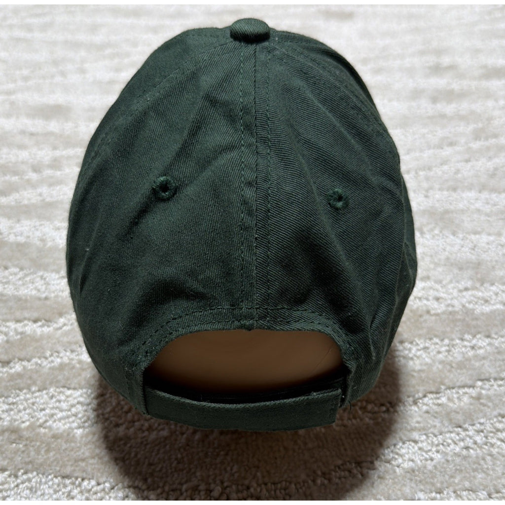 DUCKS UNLIMITED Hunter Green Adjustable Outdoor Cap Hat Vintage Logo OSFM