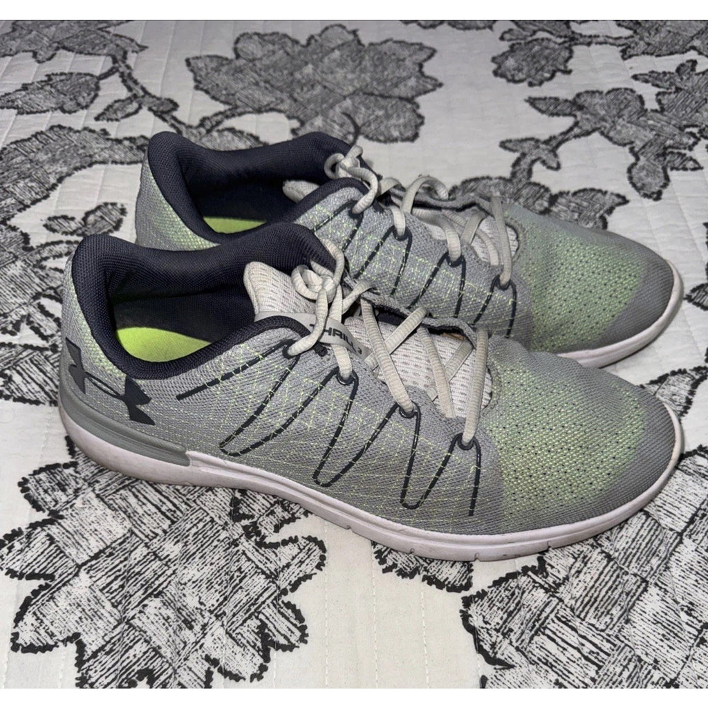 Under Armour Men’s Green Thrill 3 Athletic Running Shoes Size 11 2017