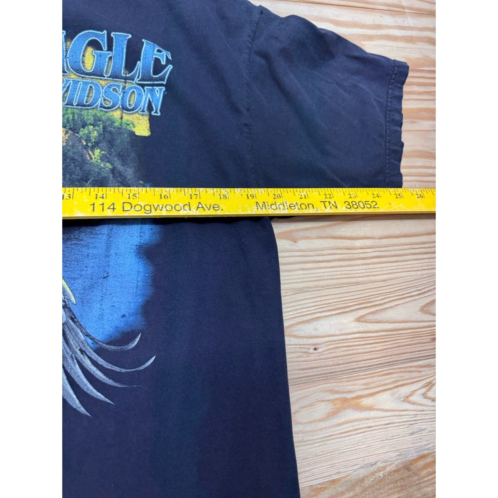 Bald Eagle Harley-Davidson Marquette, MI Black T-Shirt Men M