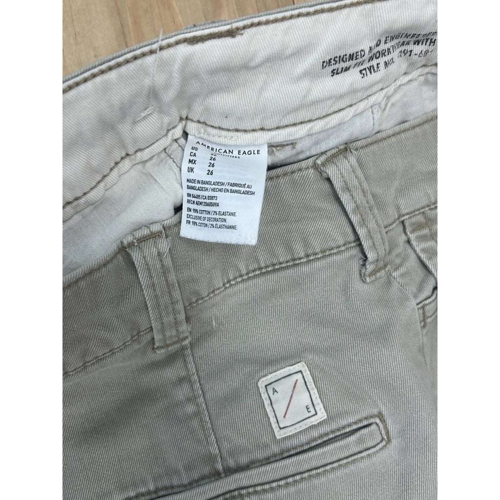 American Eagle Shorts Women’s Slim Fit 24 AE Flex