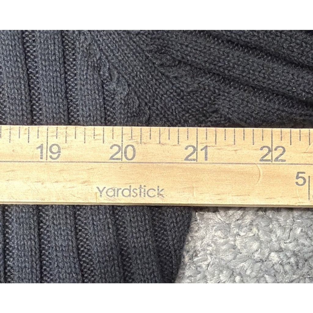 Express Long Sleeve Open Cardigan Size L Black Career Casual Minimalist