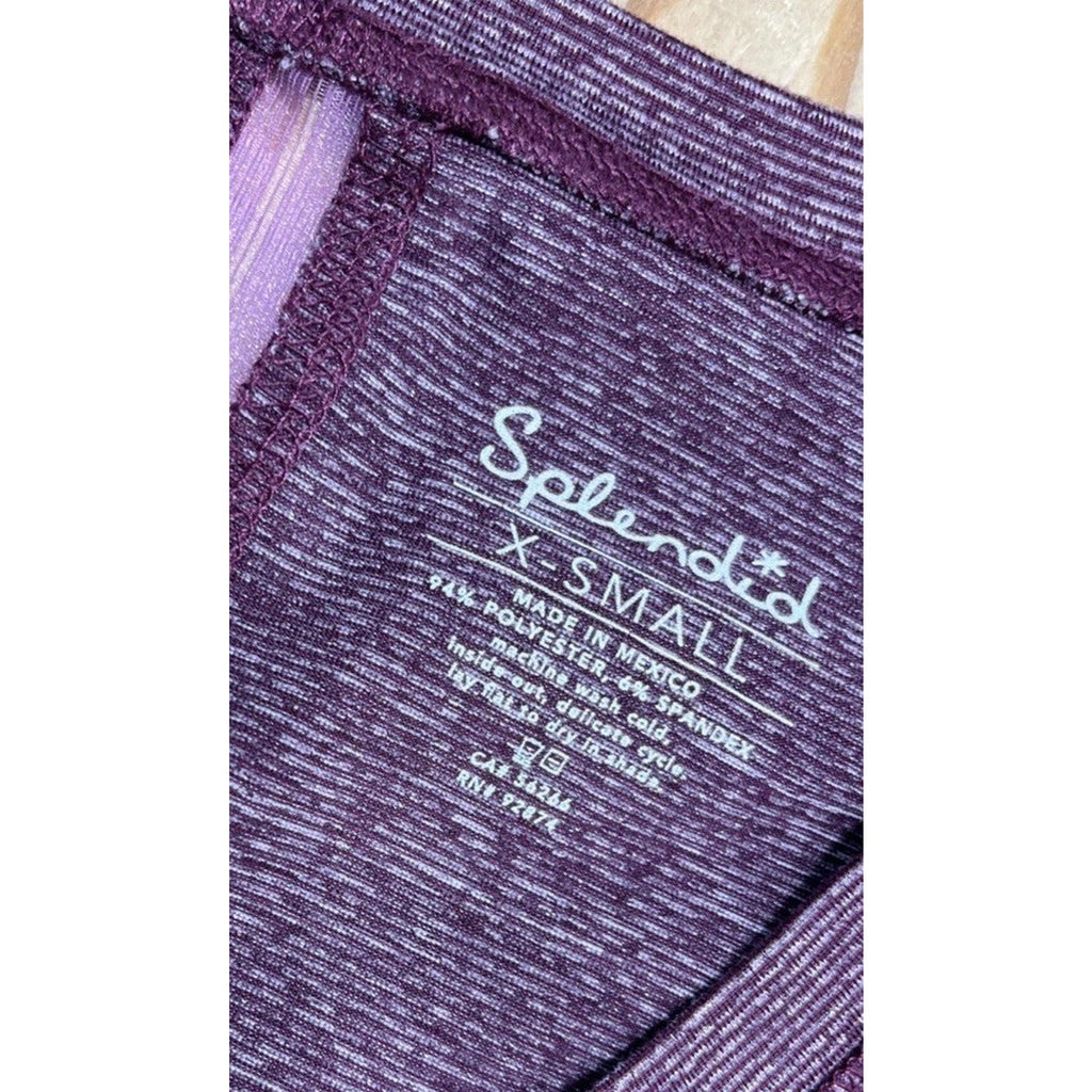 Splendid Studio Long Sleeve Asymmetric Hem Tunic Top Women's Sz XS