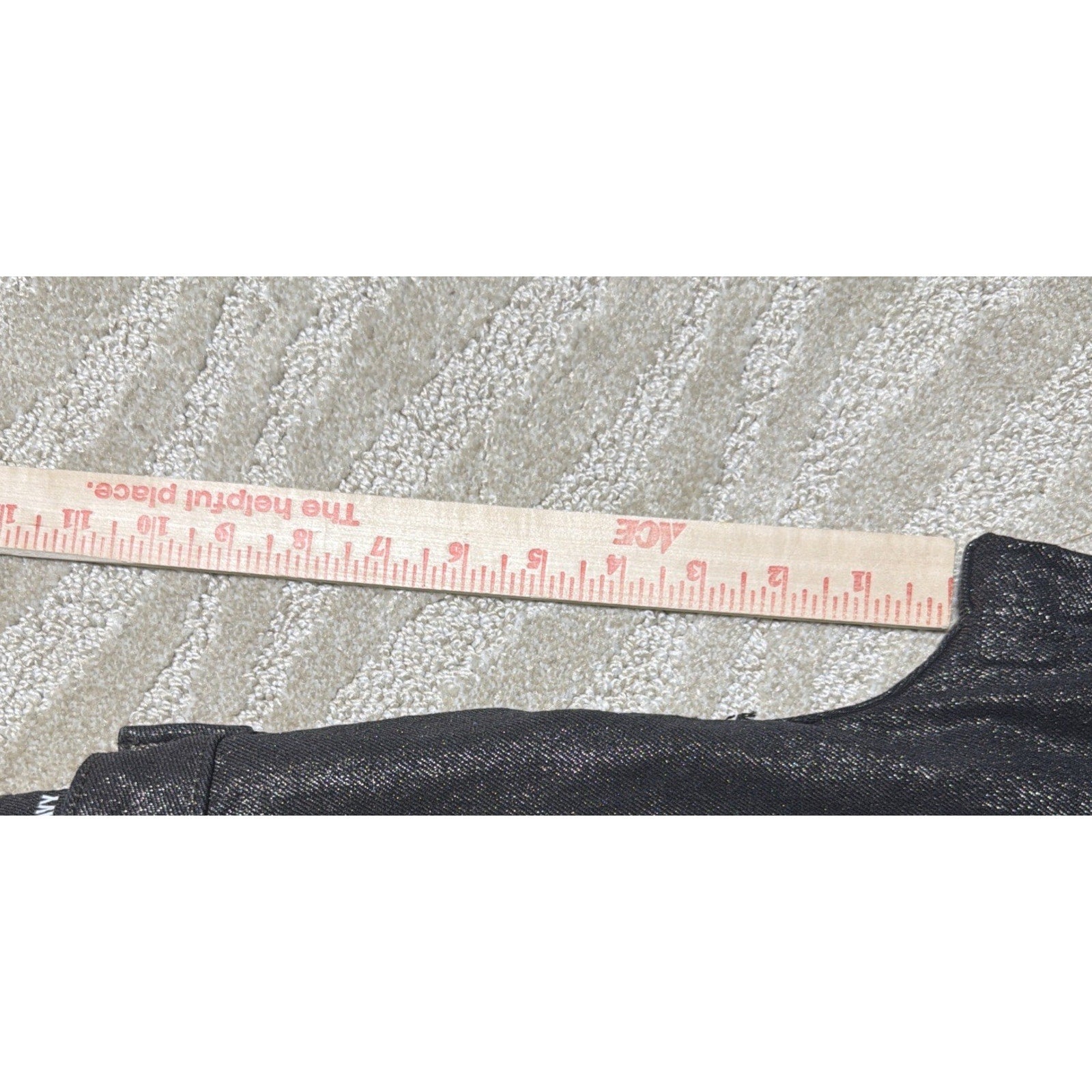 NWOT Women's Old Navy High Waist Shine O.G Shimmer Straight Ankle Jeans Size 6