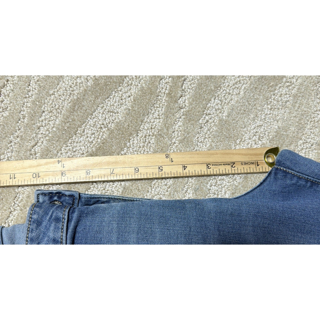 Old Navy Rockstar Skinny Jeans Lightwash Sz 14 Stretchy 32x29
