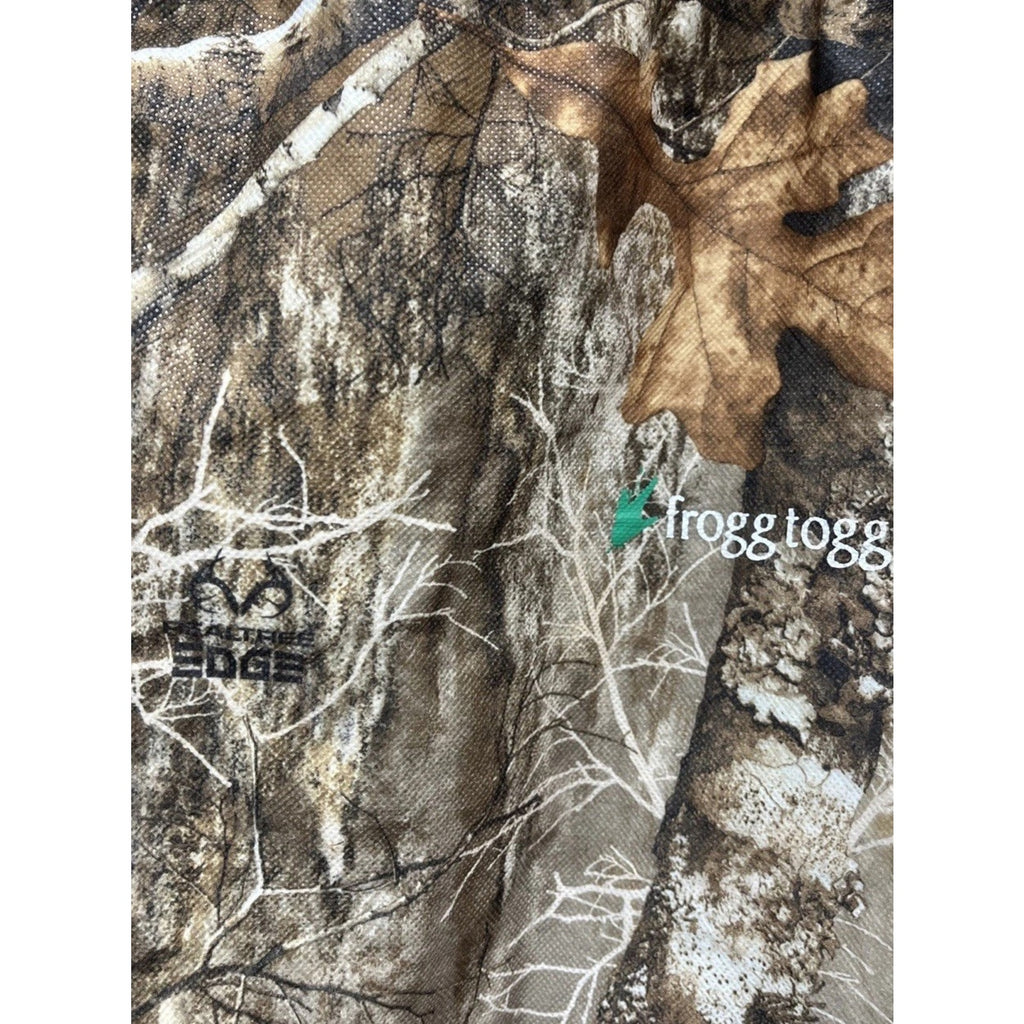 Frogg Toggs Realtree Edge Camo Hunting Rain Pants Men's Size XXL Stretch