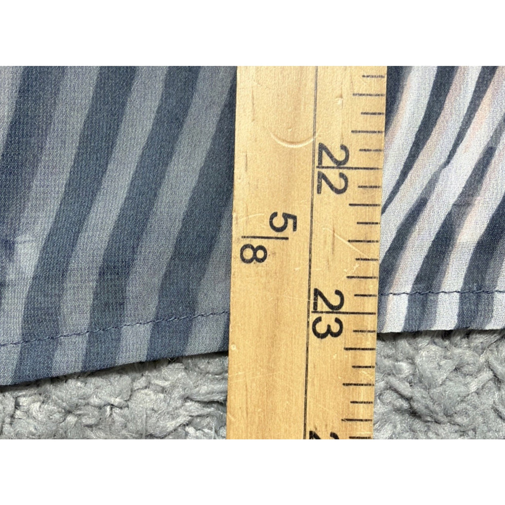 Banana Republic Sheer Blouse Zebra Print Arty Top Lightweight Flowy Shirt XS
