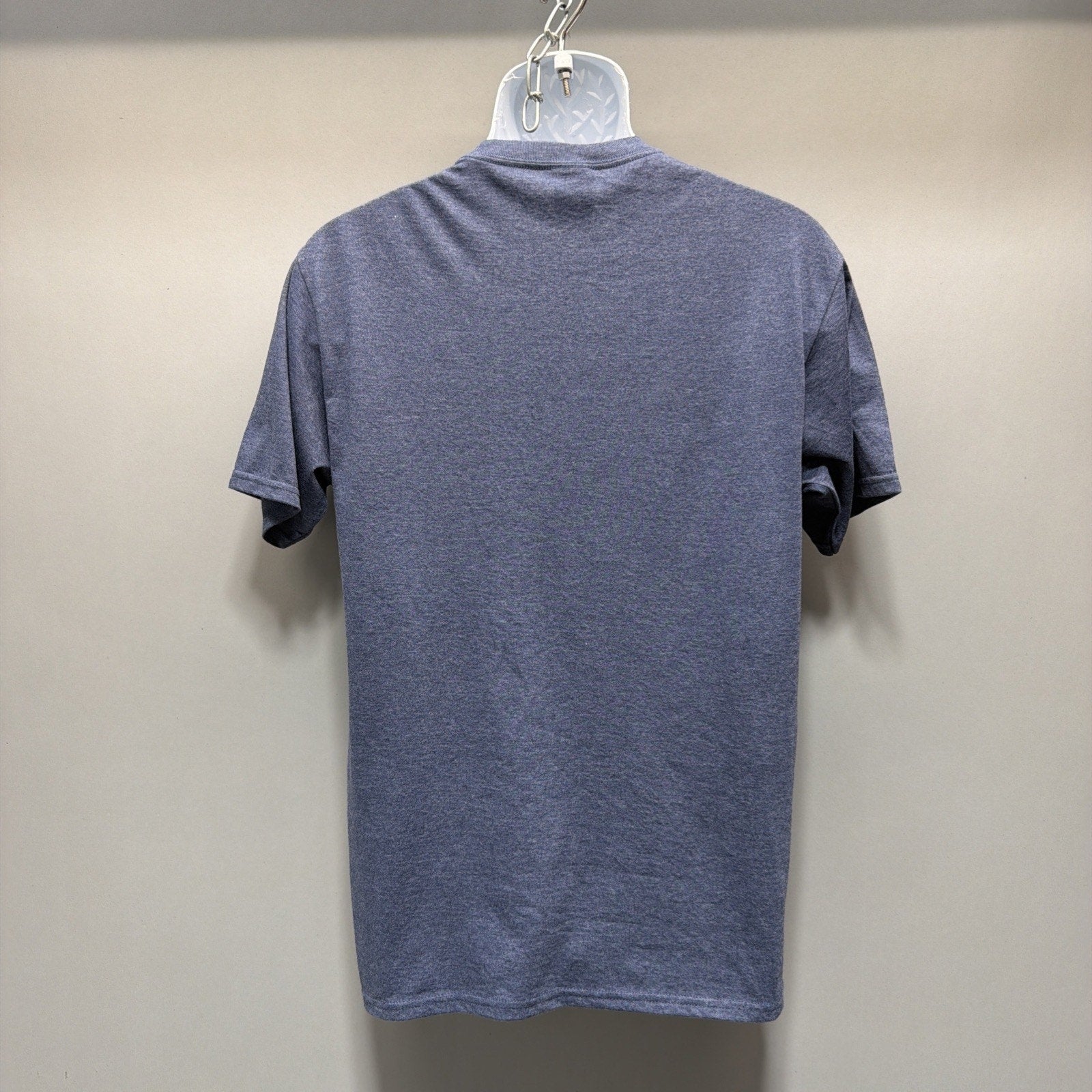 Sure Right After This Raid Gamer T-Shirt Navy Heather Blue Size Medium