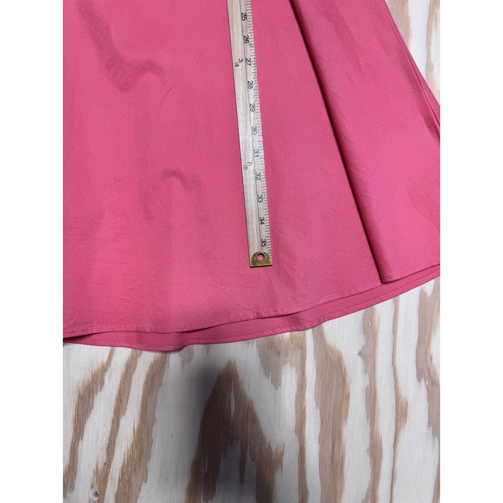 Alfred Angelo Bridesmay Coral Pink Sleeveless A-Line Bridesmaid Dress Women’s L