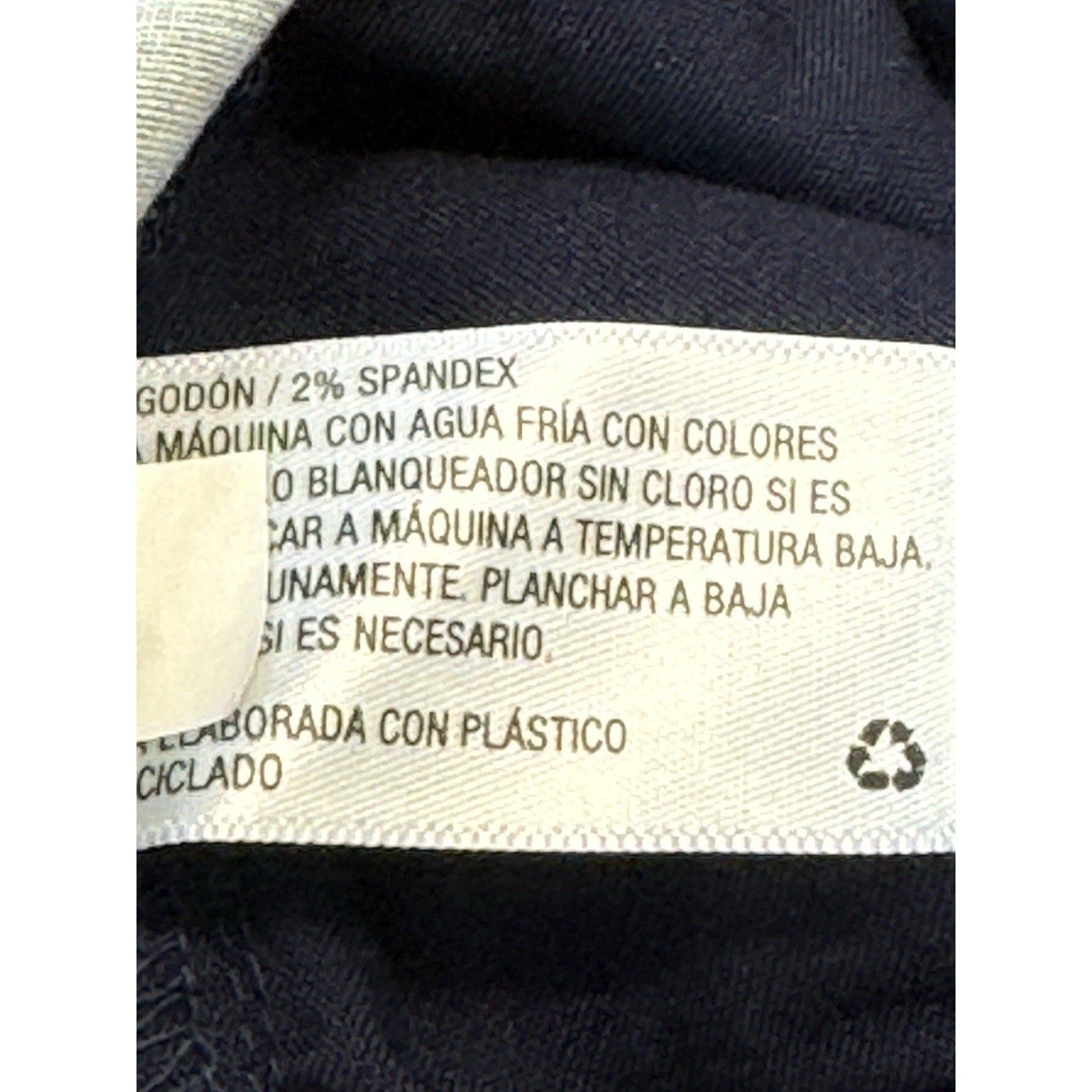 Goodfellow Shorts Men’s Small Blue Chino Everyday Elastic Waist Preppy 8” Cotton