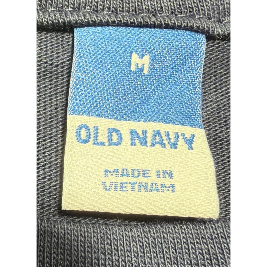 NWT Old Navy Vintage Mini T-Shirt Dress Navy Blue Women's Medium