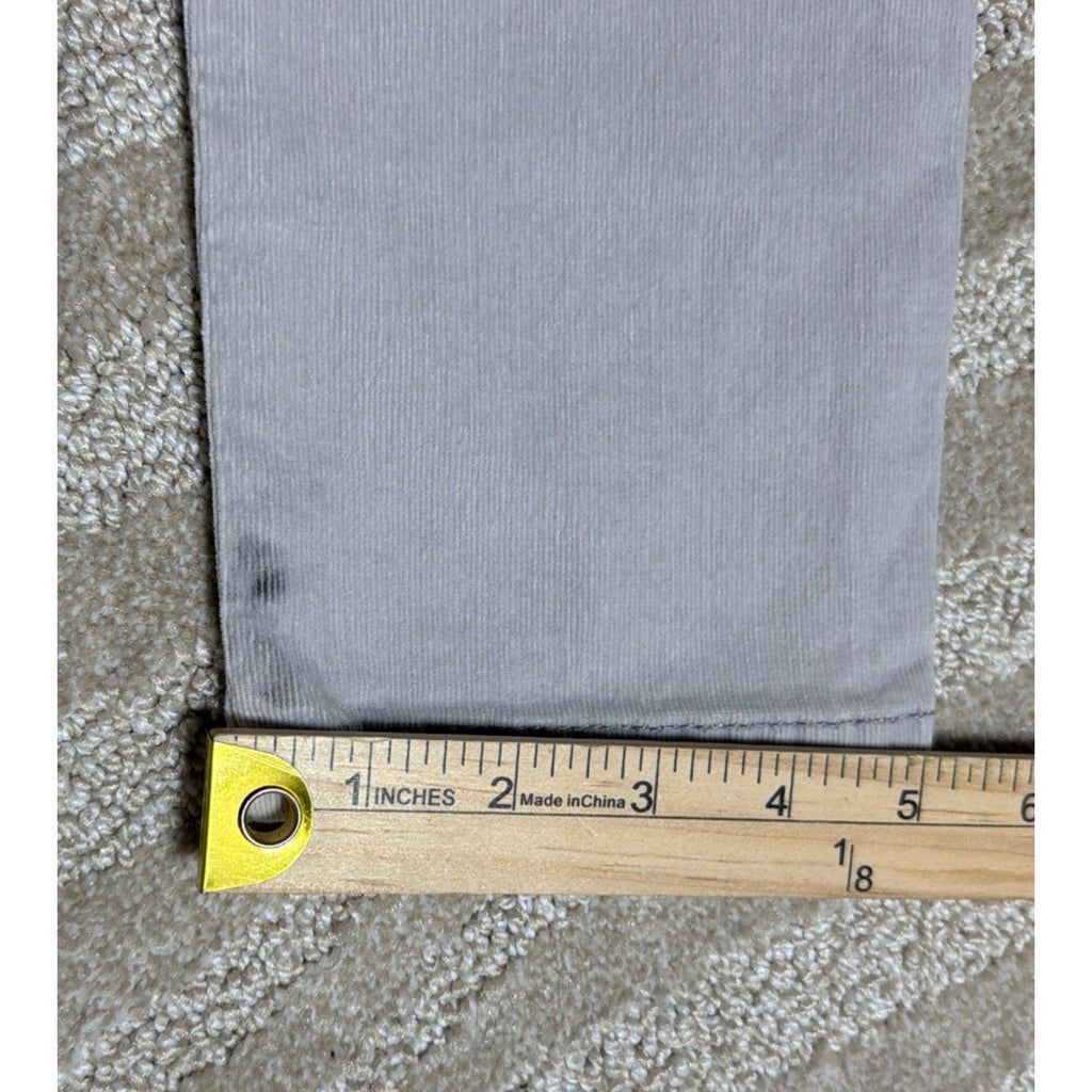 AE AMERICAN EAGLE Gray Corduroy STRETCH JEGGINGS WOMEN JEANS SIZE 6 Boho Chic
