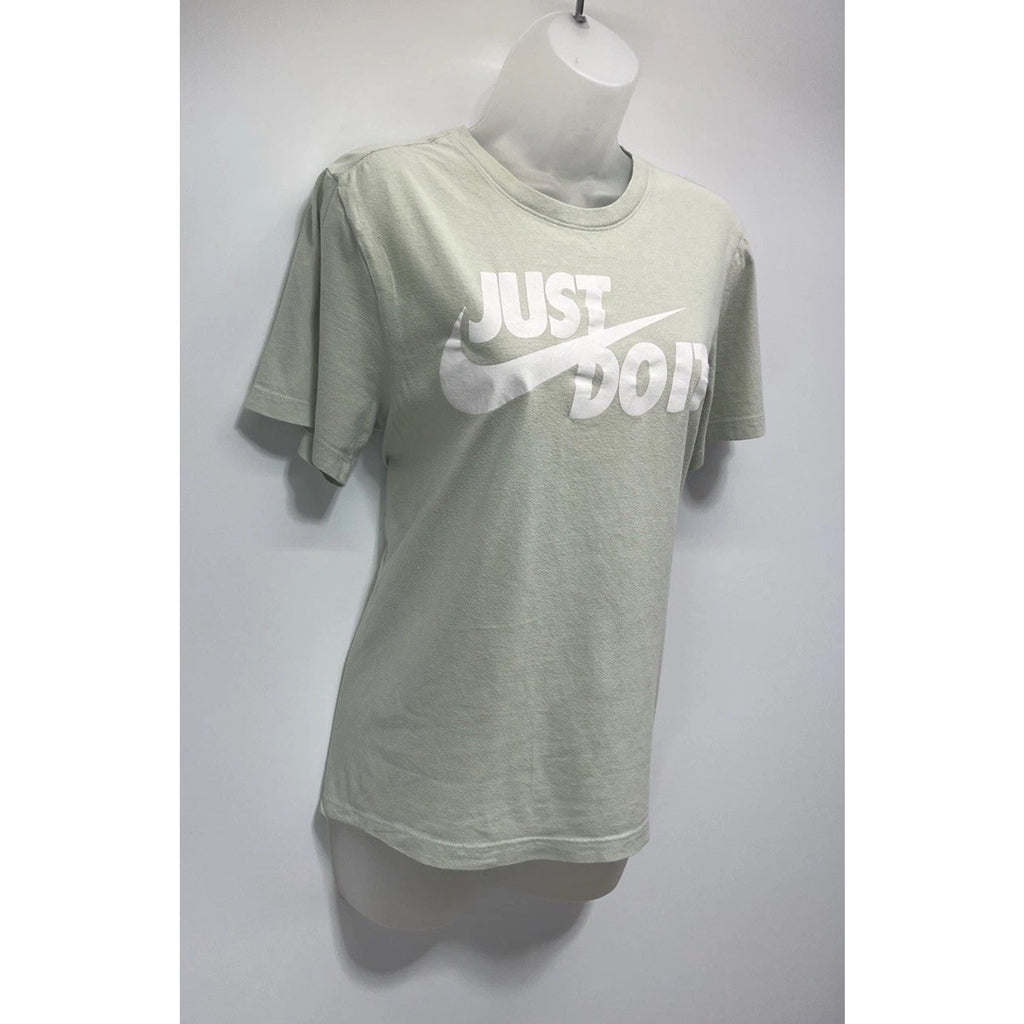 Nike Women's Essential Tee Green Small - Sportswear Top