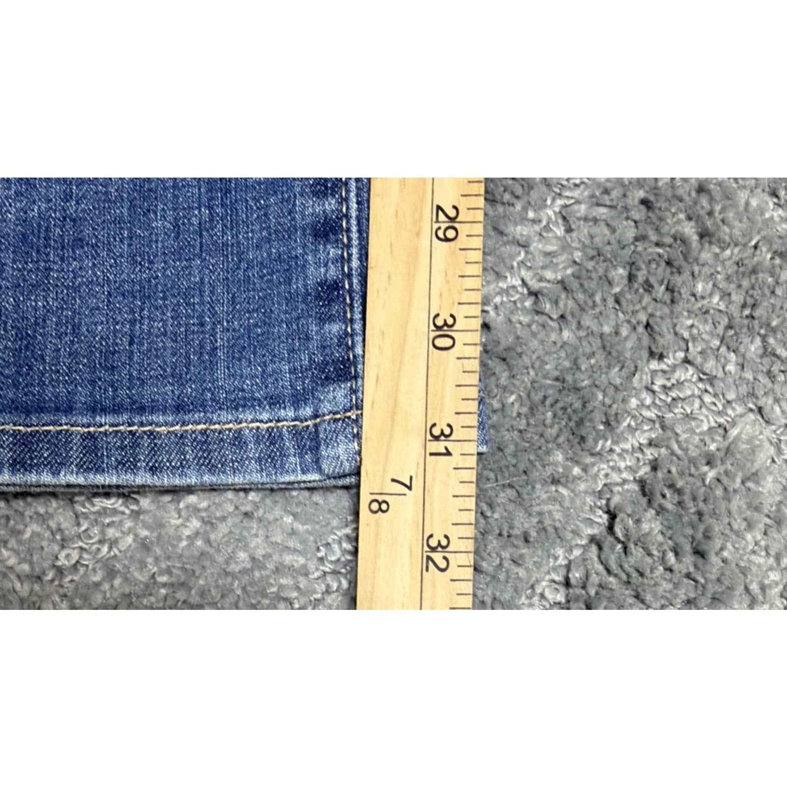 Levi's Womens 512 Perfectly Slimming Bootcut Size 18 Mid Rise Flap Pocket Jeans